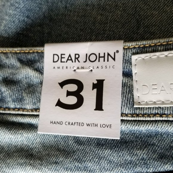 NWT DEAR JOHN Women's Blaire Jeans, Traveler, Size 31 - Picture 13 of 15